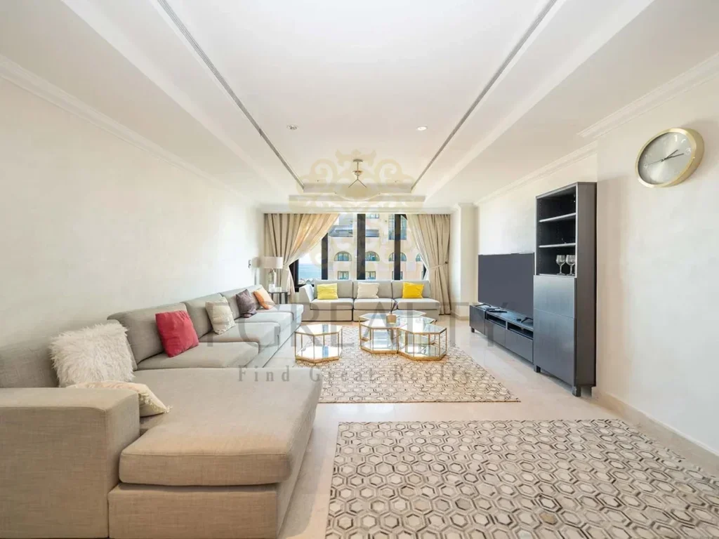 2 Bedrooms Apartment For Sale in Doha - The Pearl Fully Furnished