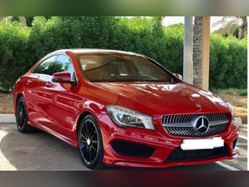 Mercedes-Benz  CLA  250  2016  Automatic  95,000 Km  4 Cylinder  Rear Wheel Drive (RWD)  Sedan  Red