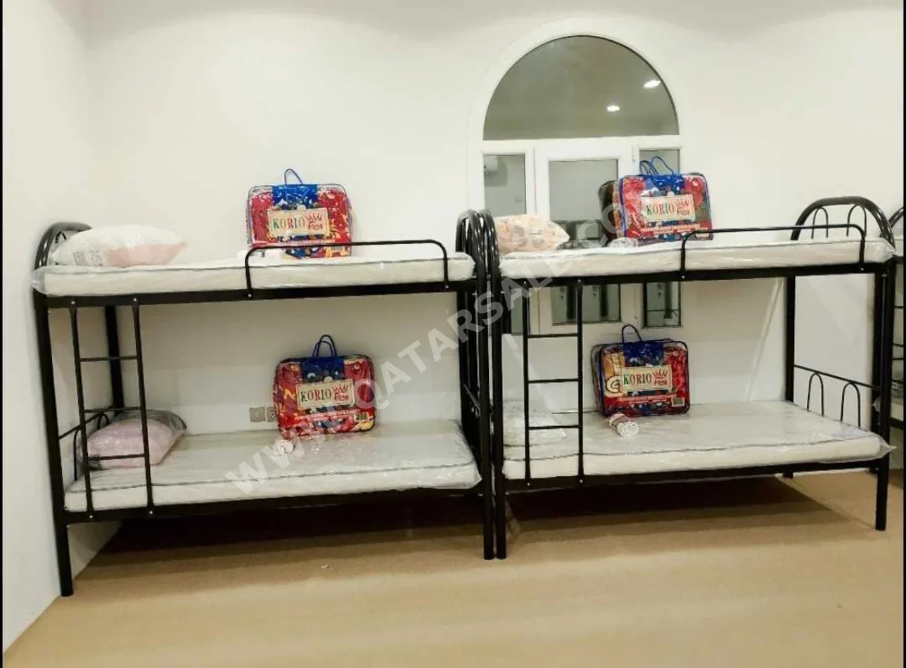Beds - Double bunk  - Black  - Mattress Included