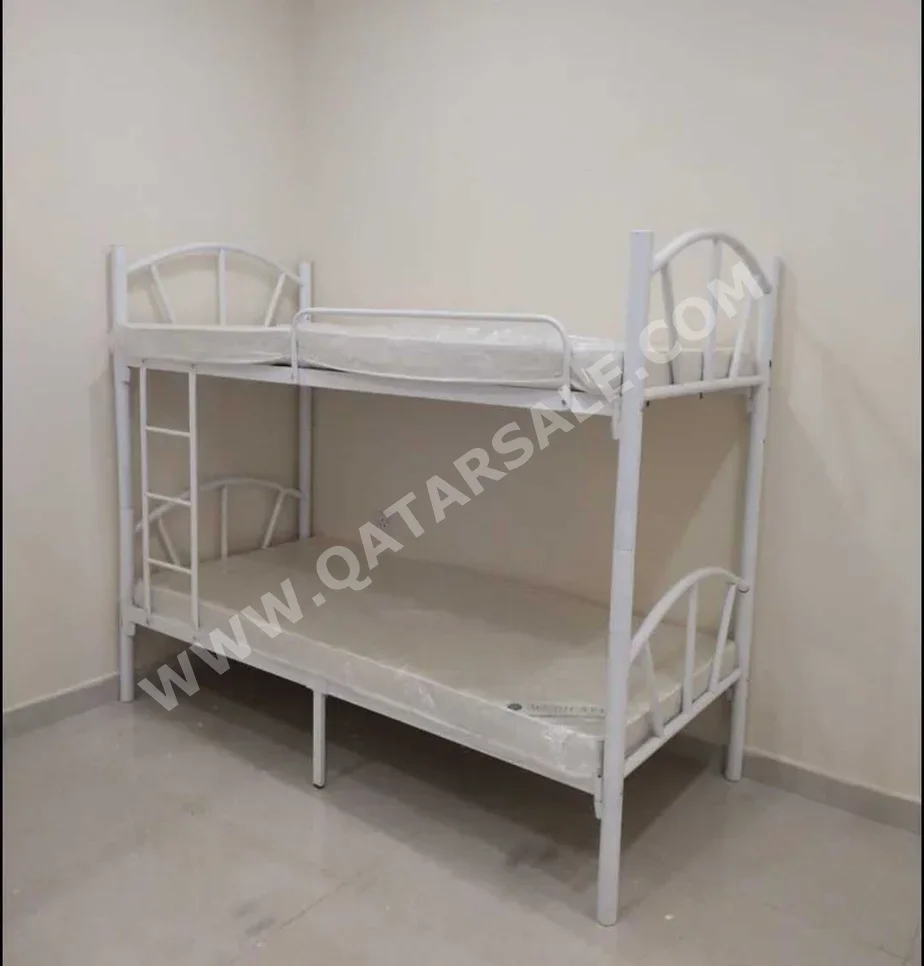 Beds - Double bunk  - White  - Mattress Included