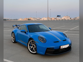 بورش  911  جي تي 3  2022  اوتوماتيك  29,500 كم  6 سلندر  دفع خلفي  كوبيه \ سبورت  ازرق  تحت الضمان
