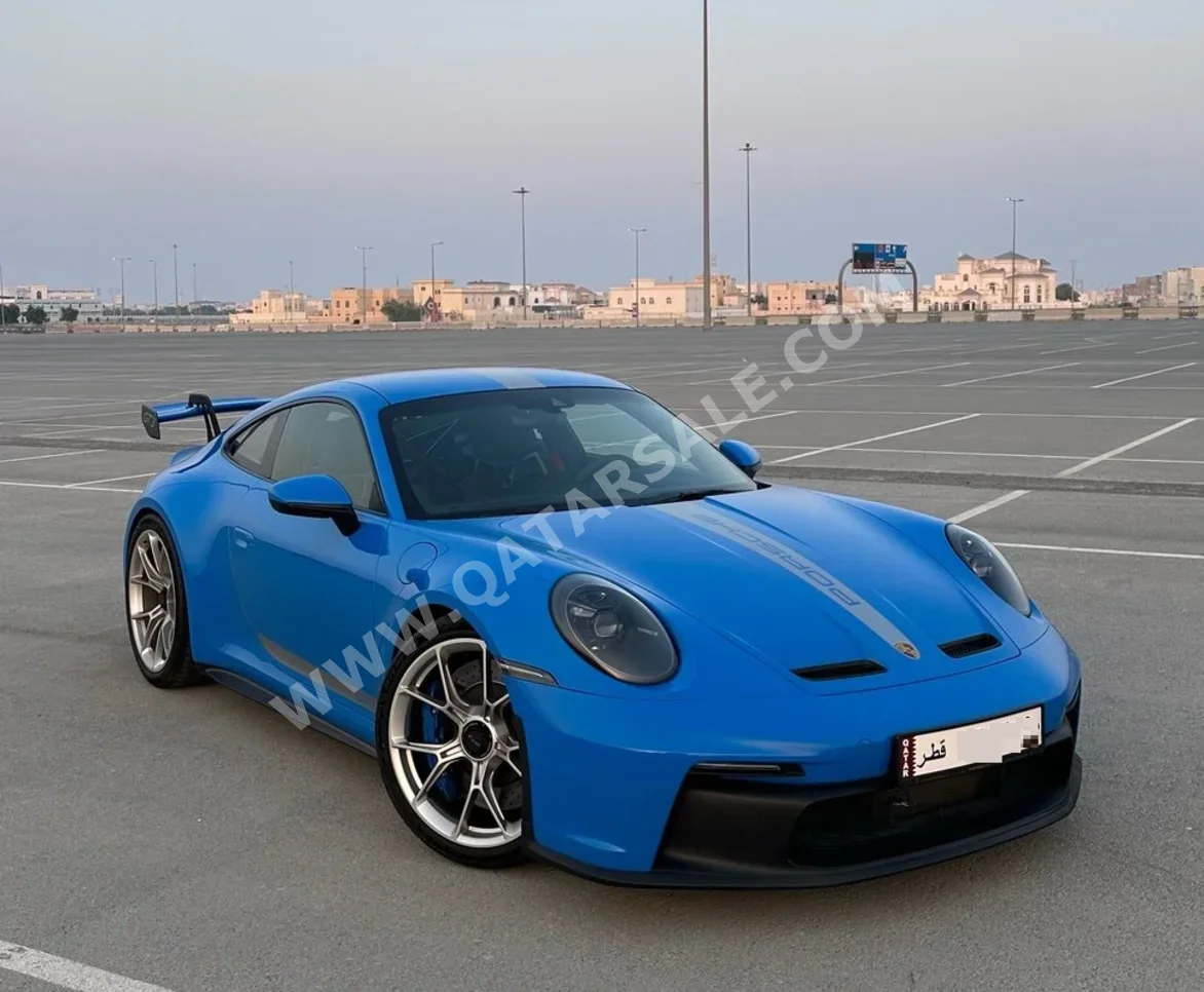 Porsche  911  GT3  2022  Automatic  29,500 Km  6 Cylinder  Rear Wheel Drive (RWD)  Coupe / Sport  Blue  With Warranty