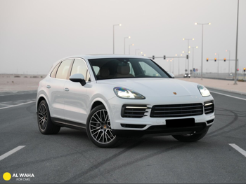 Porsche  Cayenne  S  2019  Automatic  62,000 Km  6 Cylinder  Four Wheel Drive (4WD)  SUV  White  With Warranty