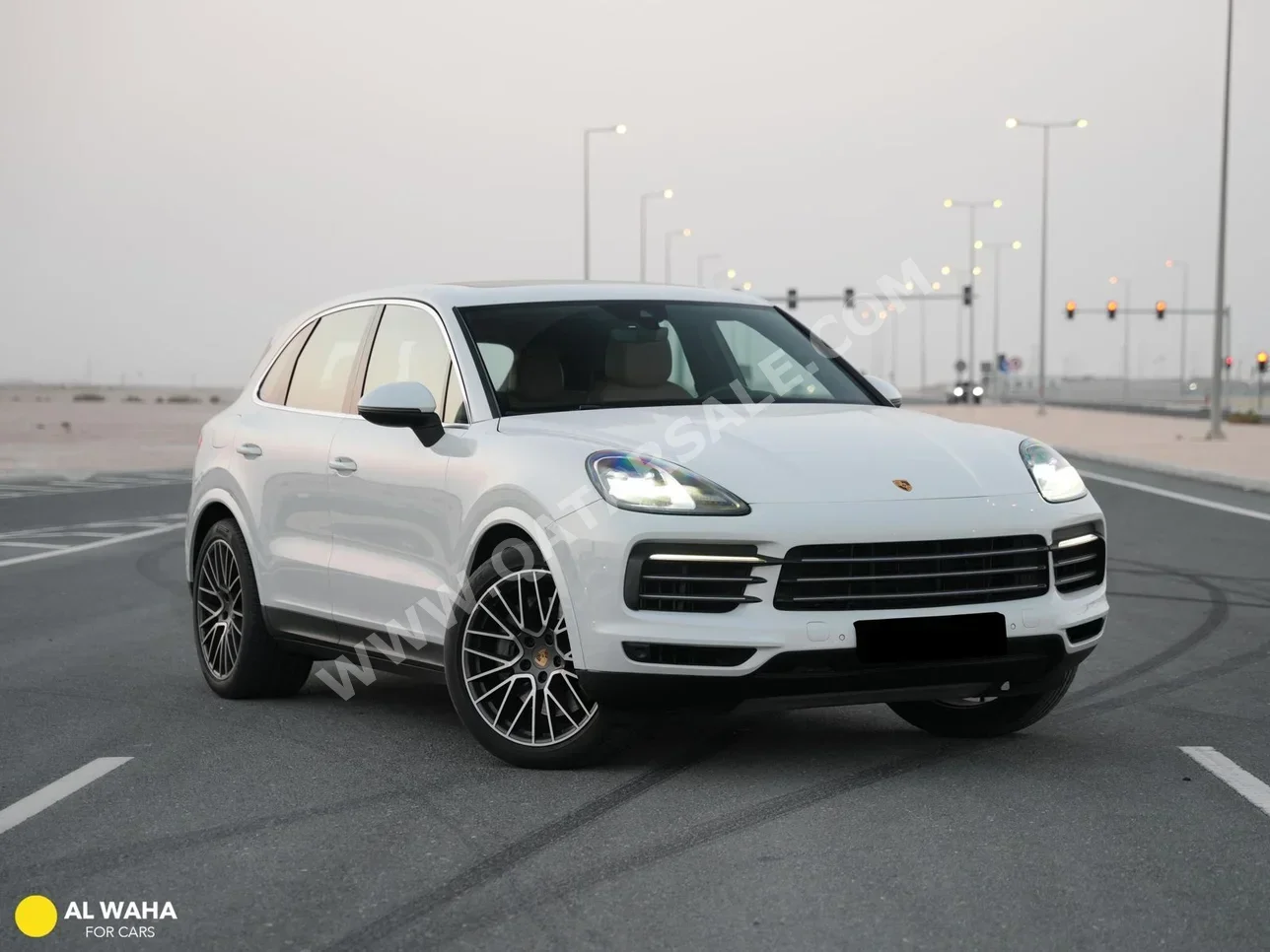 Porsche  Cayenne  S  2019  Automatic  62,000 Km  6 Cylinder  Four Wheel Drive (4WD)  SUV  White  With Warranty