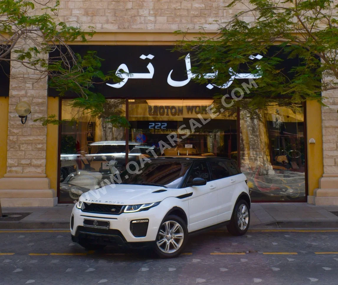 لاند روفر  أيفوك  2016  اوتوماتيك  79,240 كم  4 سلندر  دفع رباعي  اس يو في  أبيض
