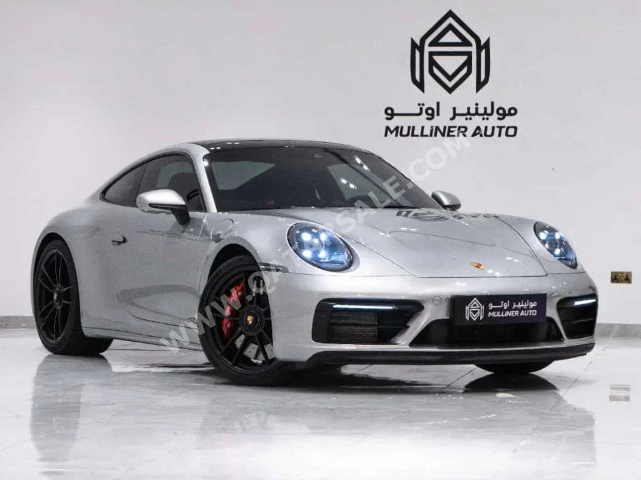 بورش  911  كاريرا جي تي اس  2023  اوتوماتيك  10,600 كم  6 سلندر  دفع خلفي  هاتشباك  فضي  تحت الضمان