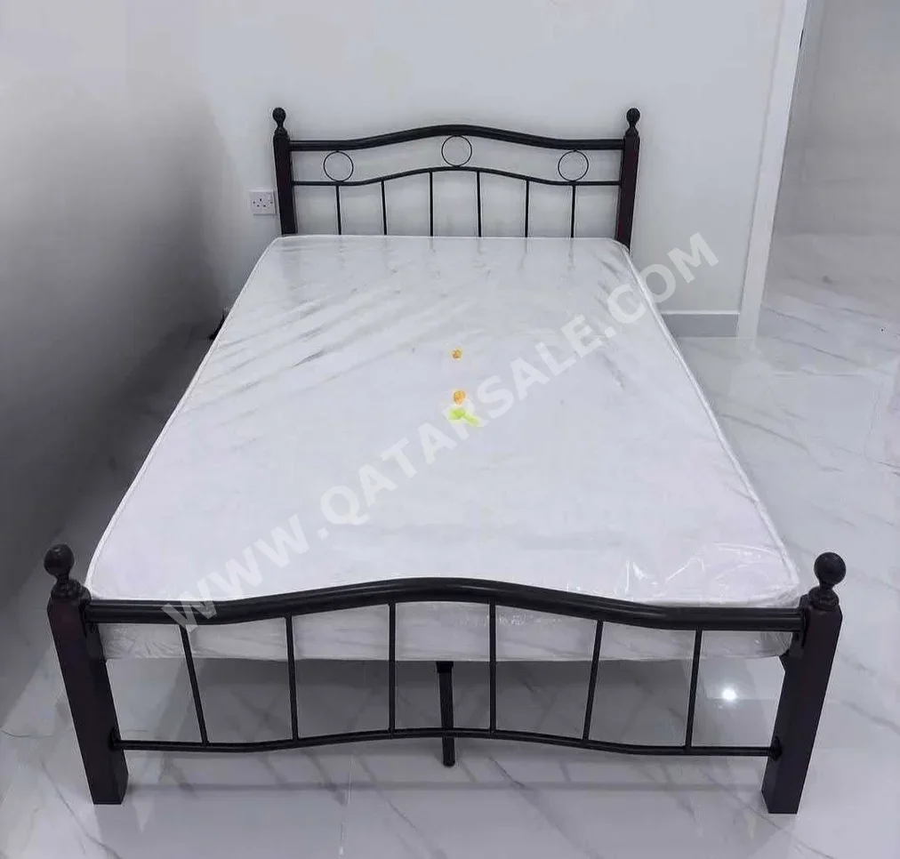 Beds - Single  - Brown  - Mattress Included