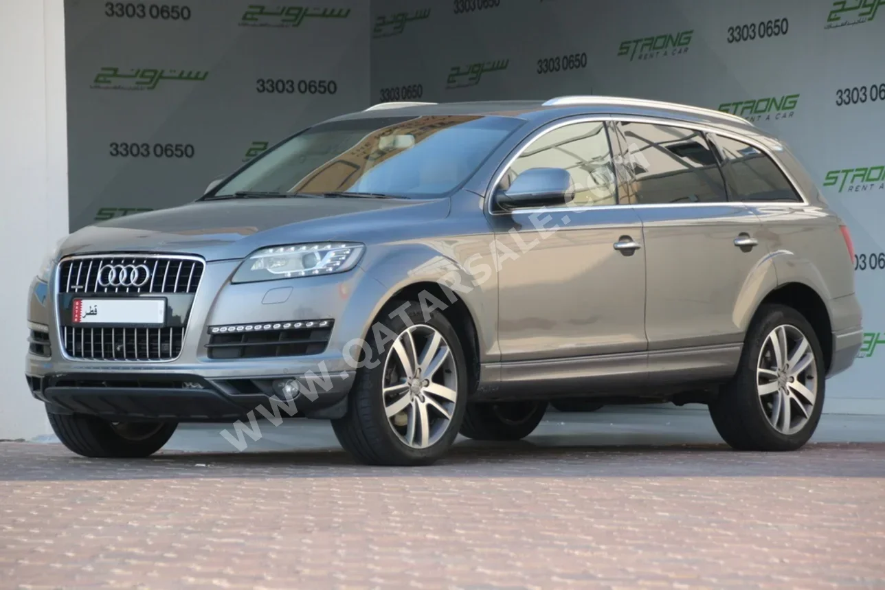 Audi  Q7  35 TFSI Quattro  2015  Automatic  136,000 Km  6 Cylinder  Four Wheel Drive (4WD)  SUV  Gray