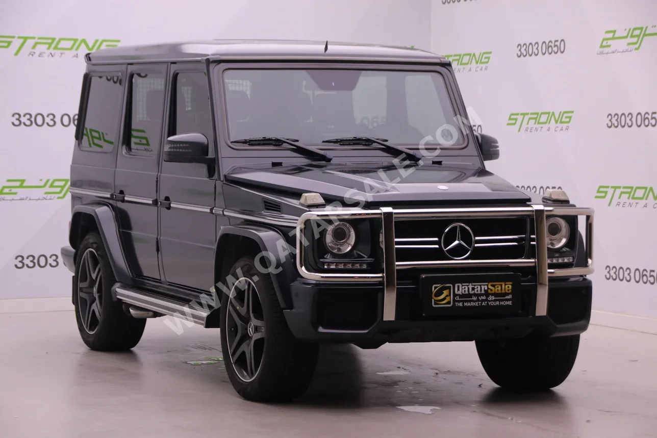 Mercedes-Benz  G-Class  63 AMG  2013  Automatic  81,000 Km  8 Cylinder  Four Wheel Drive (4WD)  SUV  Black