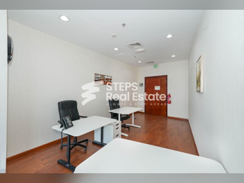 Commercial Offices - Fully Furnished  - Doha  - West Bay