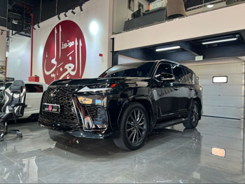 Lexus  LX  600 F Sport  2022  Automatic  66,000 Km  6 Cylinder  Four Wheel Drive (4WD)  SUV  Black  With Warranty