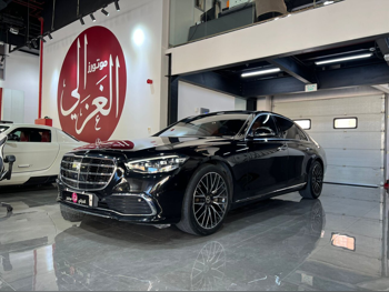 Mercedes-Benz  S-Class  450  2023  Automatic  55,000 Km  6 Cylinder  Rear Wheel Drive (RWD)  Sedan  Black  With Warranty