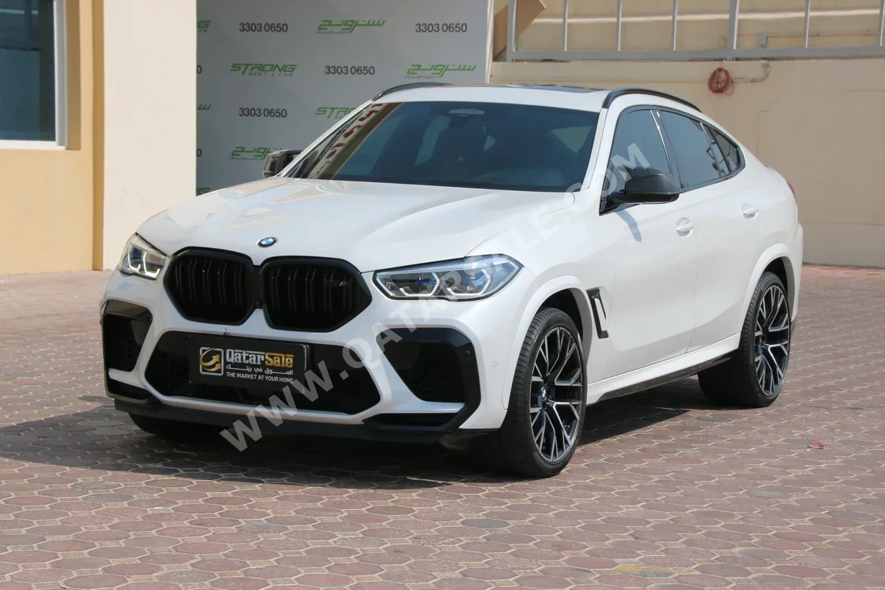 BMW  X-Series  X6 M Competition  2021  Automatic  53,000 Km  8 Cylinder  Four Wheel Drive (4WD)  SUV  White