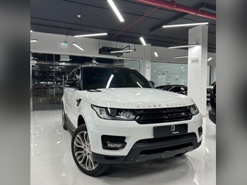 Land Rover  Range Rover  Sport Super charged  2015  Automatic  83,000 Km  8 Cylinder  Four Wheel Drive (4WD)  SUV  White