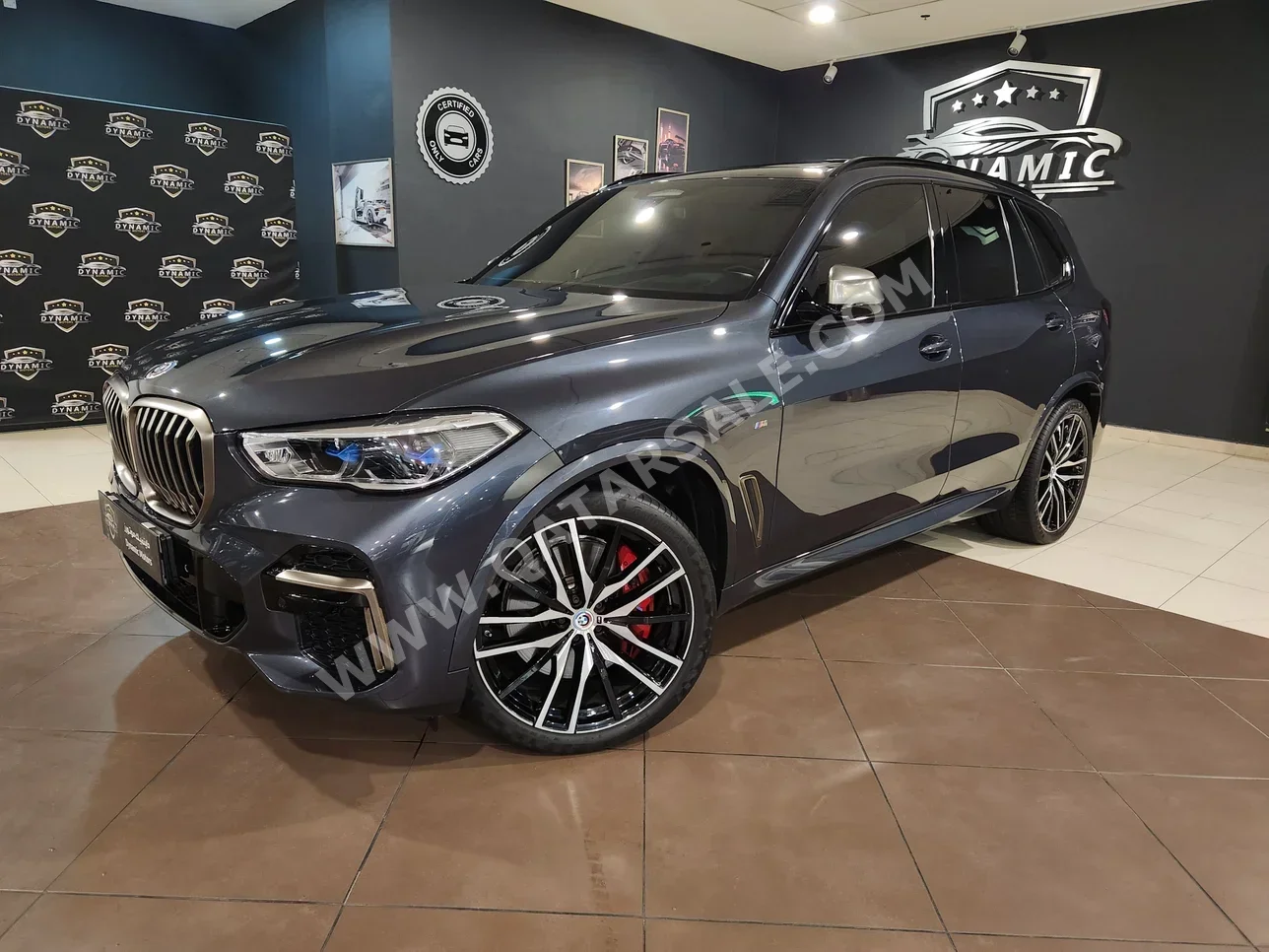 BMW  X-Series  X5 M50i  2023  Automatic  15,000 Km  8 Cylinder  Four Wheel Drive (4WD)  SUV  Gray  With Warranty