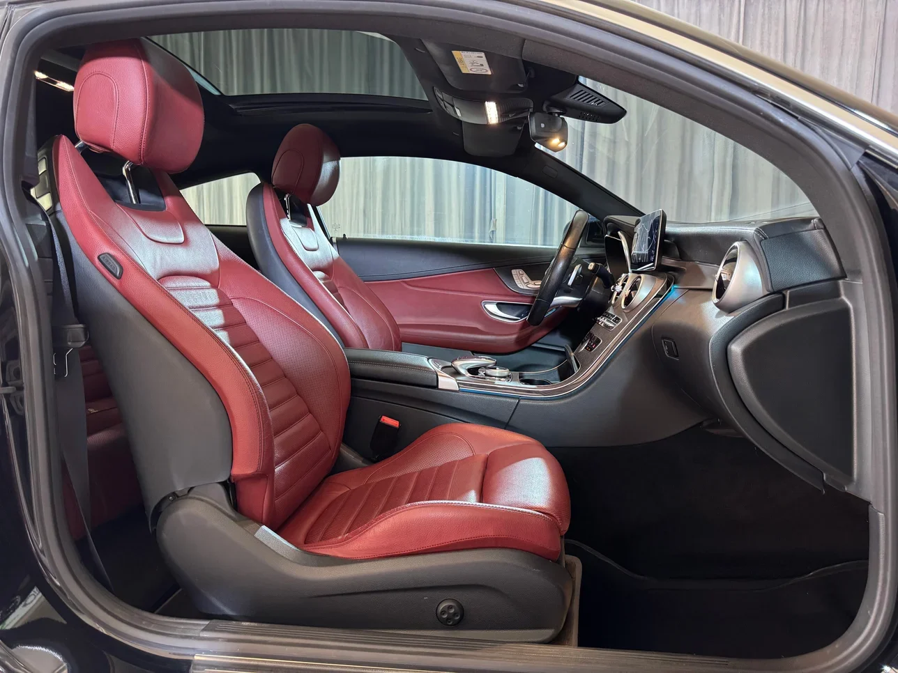 Mercedes-Benz C-Class 200 AMG 2021 Automatic 118,000 Km 4 Cylinder Rear Wheel Drive (RWD) Coupe / Sport Black