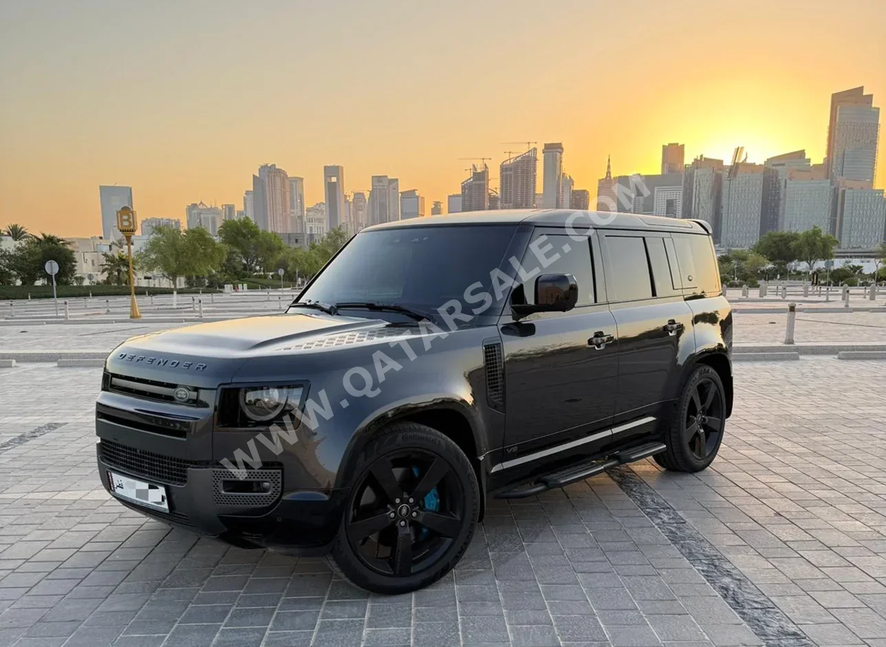 Land Rover  Defender  110 X  2022  Automatic  49,000 Km  8 Cylinder  Four Wheel Drive (4WD)  SUV  Black  With Warranty