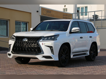 Lexus  LX  570 S Black Edition  2019  Automatic  94,000 Km  8 Cylinder  Four Wheel Drive (4WD)  SUV  White