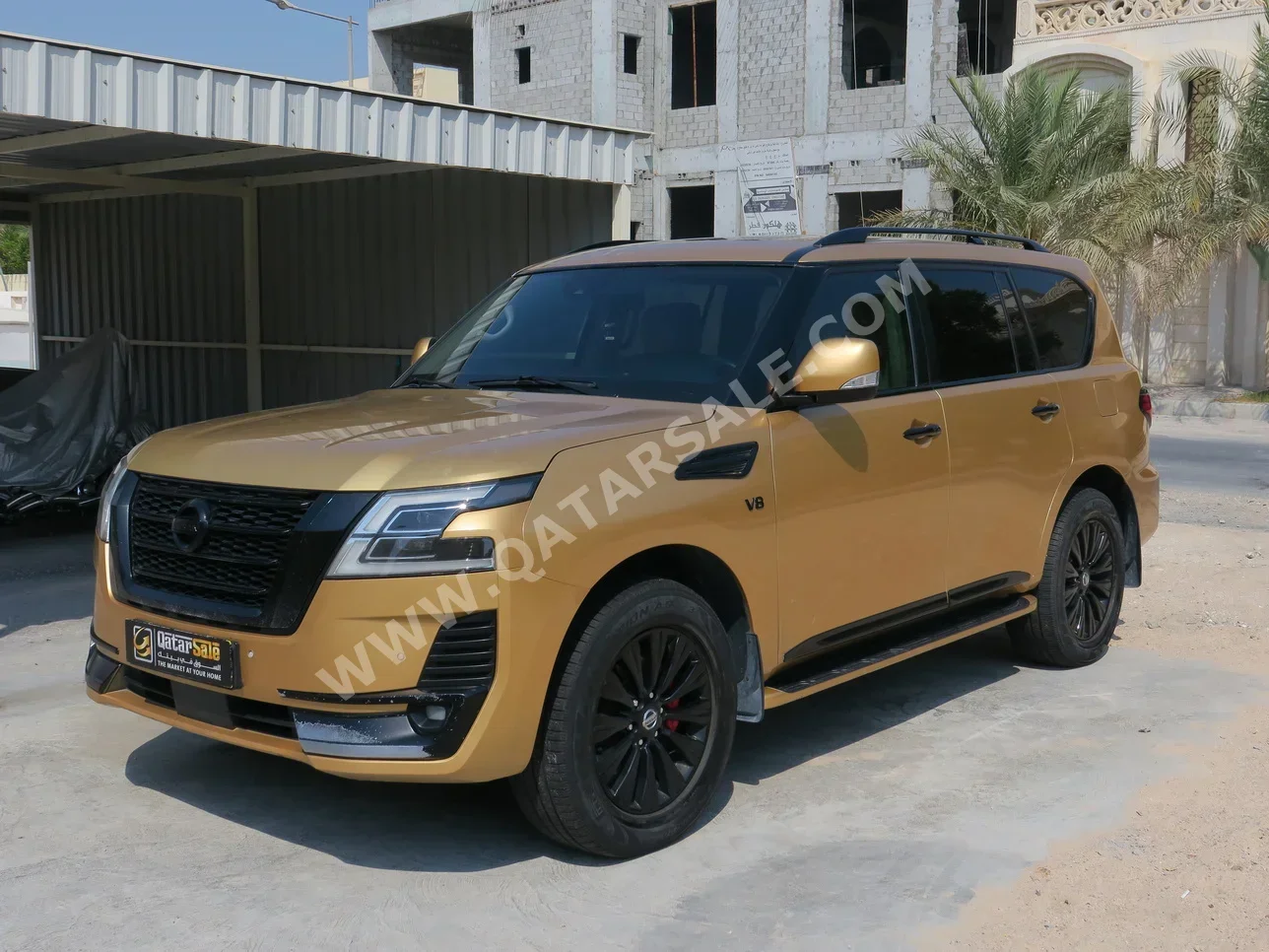 Nissan  Patrol  Titanium  2020  Automatic  91,000 Km  8 Cylinder  Four Wheel Drive (4WD)  SUV  Gold