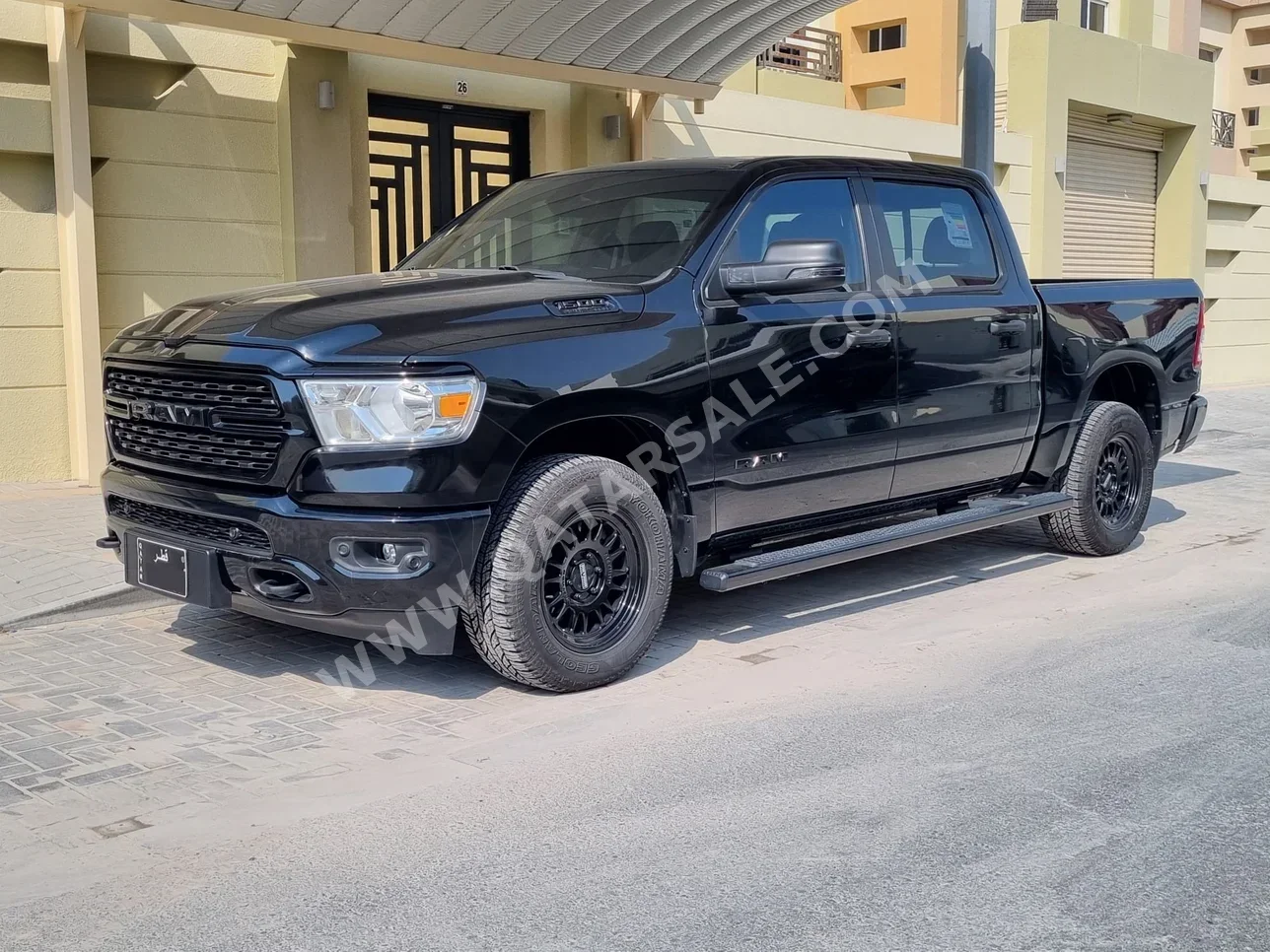 Dodge  Ram  Big Horn  2023  Automatic  10,300 Km  8 Cylinder  Four Wheel Drive (4WD)  Pick Up  Black  With Warranty