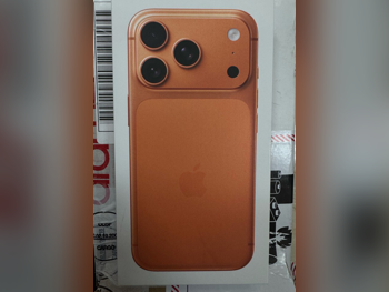 Mobile Phones Apple  - Iphone 17  - Pro  - Orange  - 512 GB