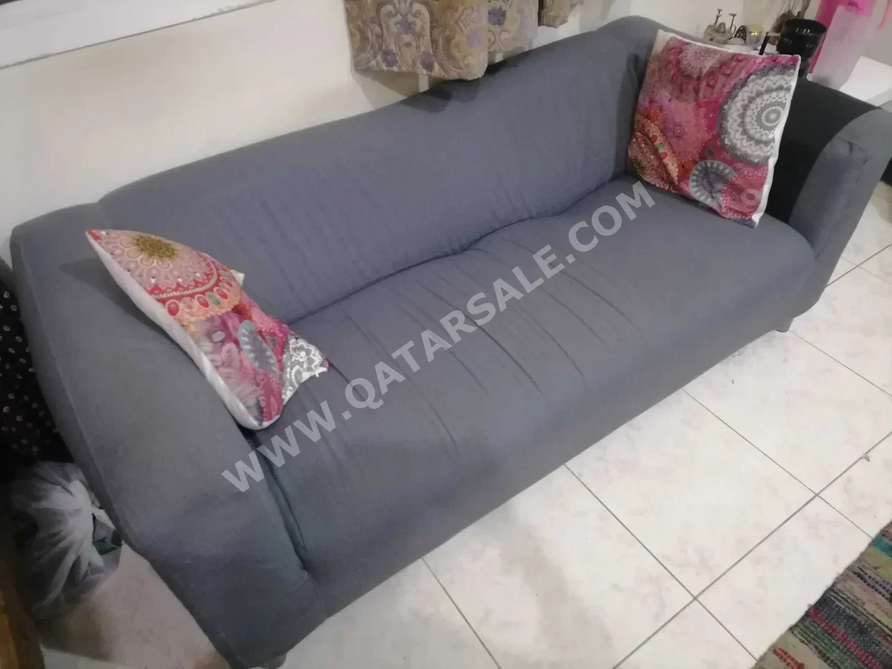 Sofas, Couches & Chairs IKEA  3-Seat Sofa  - Fabric  - Gray