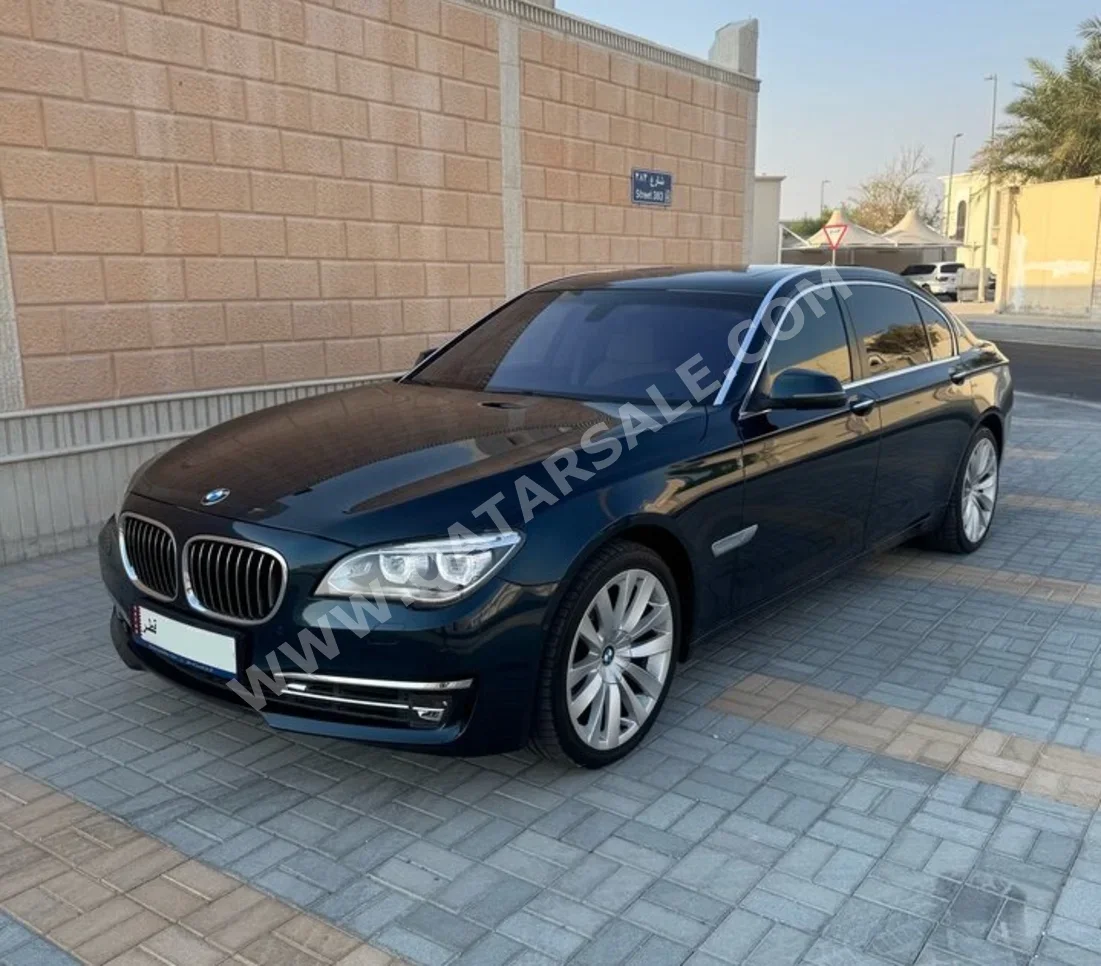 BMW  7-Series  740 Li  2013  Automatic  37,000 Km  6 Cylinder  Rear Wheel Drive (RWD)  Sedan  Dark Blue