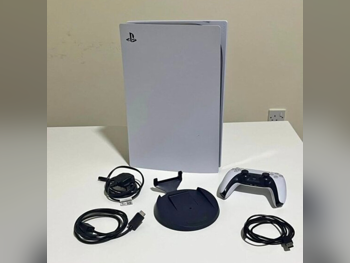 Video Games Consoles - Sony  - PlayStation 5 Disk  - 1 TB  -Included Controllers: 1