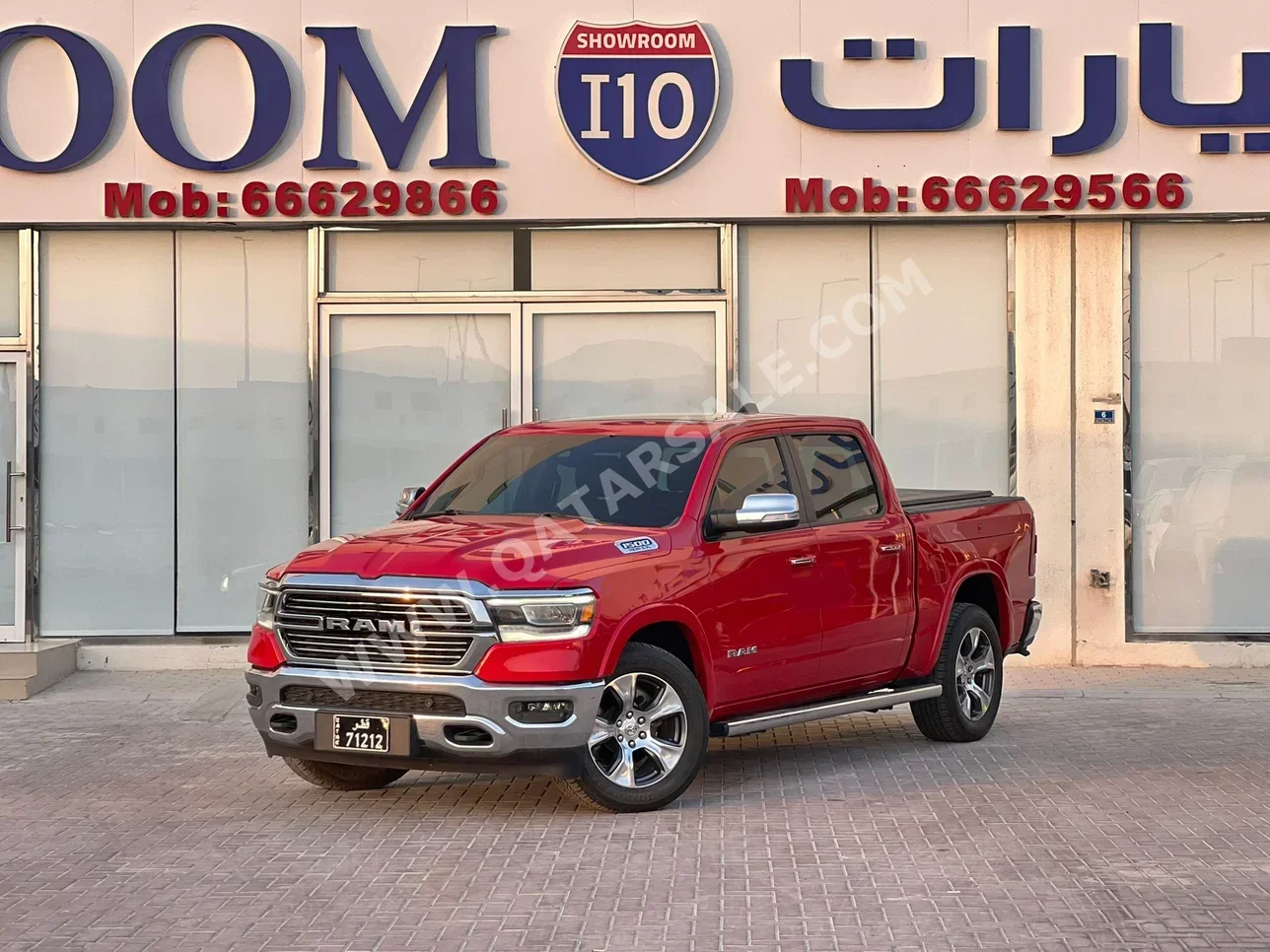 Dodge  Ram  1500 Laramie  2021  Automatic  174,000 Km  8 Cylinder  Four Wheel Drive (4WD)  Pick Up  Red