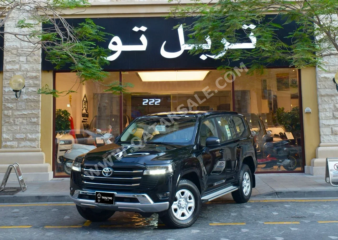 Toyota  Land Cruiser  GX  2025  Automatic  0 Km  6 Cylinder  Four Wheel Drive (4WD)  SUV  Black  With Warranty