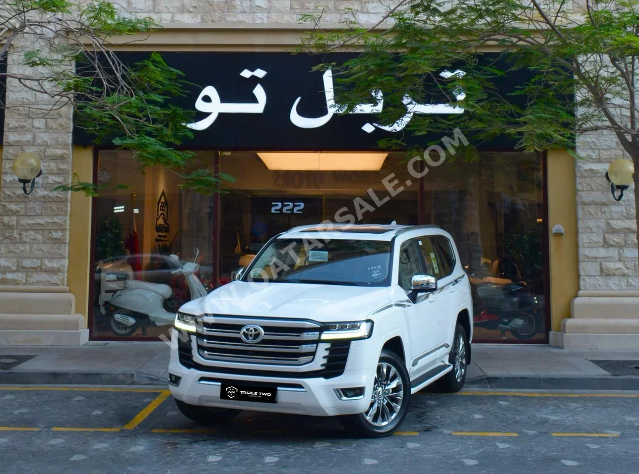 Toyota  Land Cruiser  VX Twin Turbo  2025  Automatic  0 Km  6 Cylinder  Four Wheel Drive (4WD)  SUV  White  With Warranty