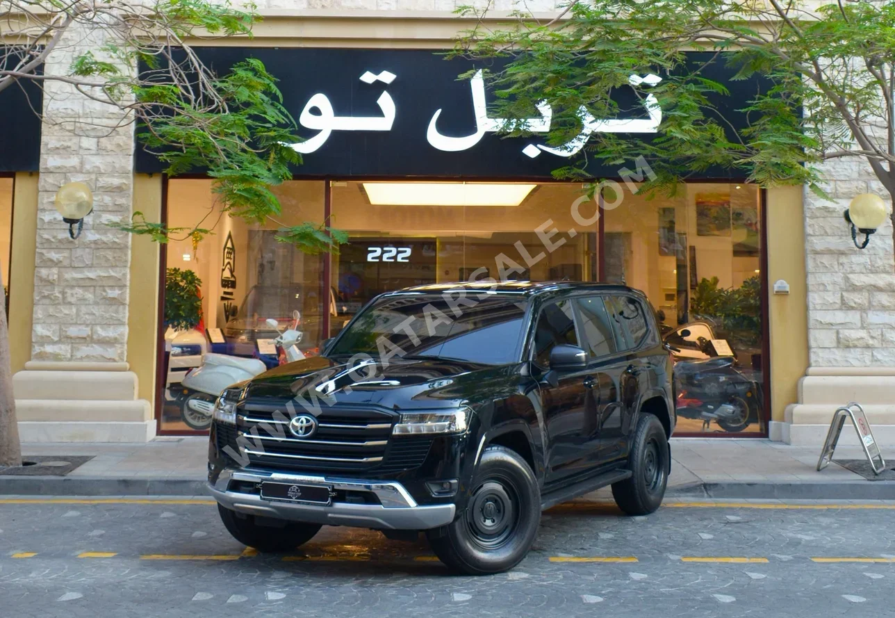 Toyota  Land Cruiser  GX  2024  Automatic  25,900 Km  6 Cylinder  Four Wheel Drive (4WD)  SUV  Black  With Warranty
