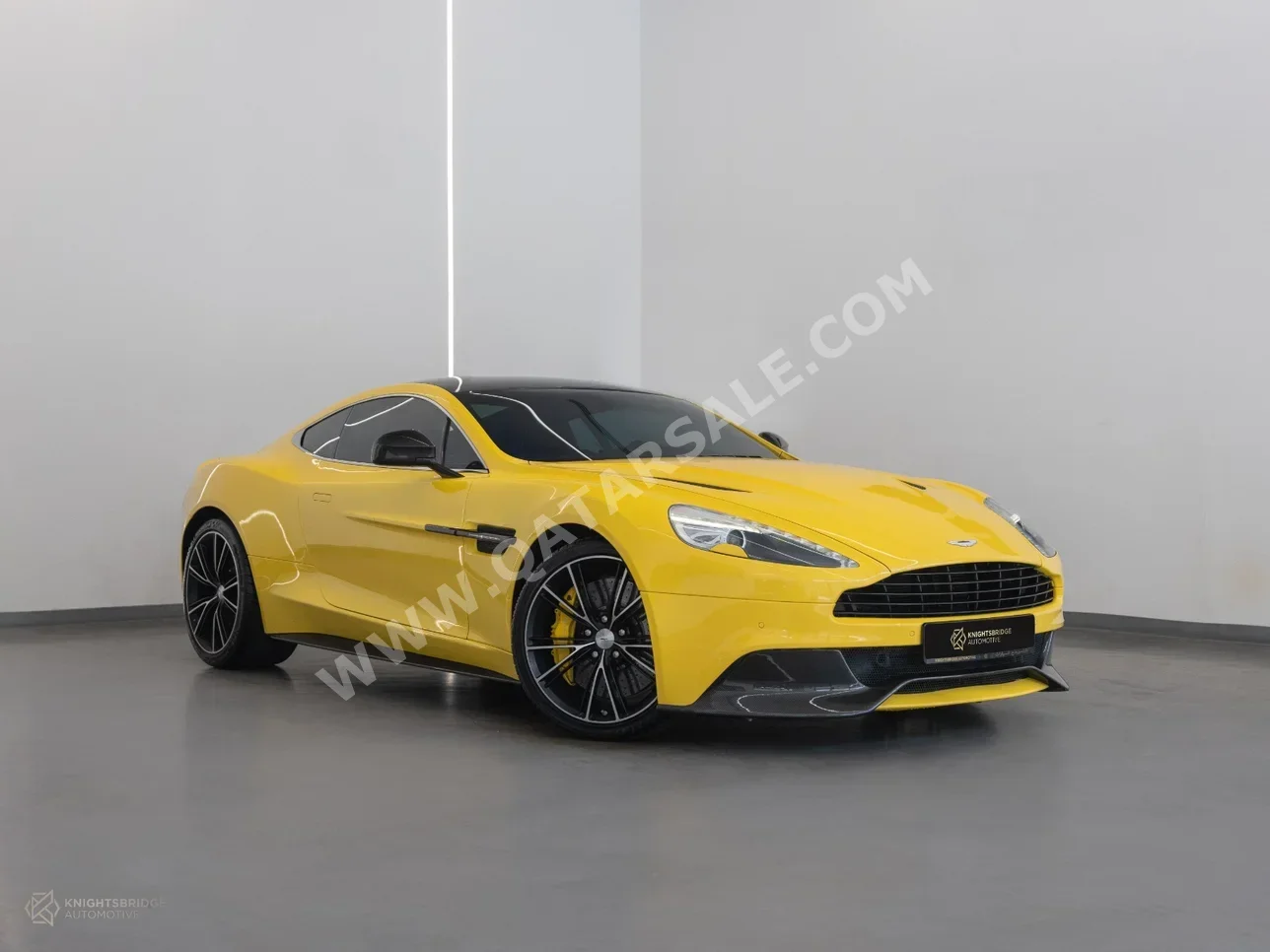 Aston Martin  Vanquish  2018  Automatic  61,350 Km  12 Cylinder  Rear Wheel Drive (RWD)  Coupe / Sport  Yellow