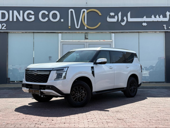 نيسان  باترول  اس اي  2026  اوتوماتيك  317 كم  6 سلندر  دفع رباعي  اس يو في  أبيض  تحت الضمان