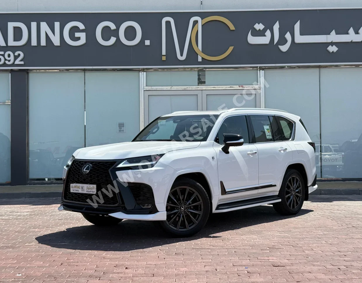 Lexus  LX  600 F Sport  2025  Automatic  0 Km  6 Cylinder  Four Wheel Drive (4WD)  SUV  White  With Warranty