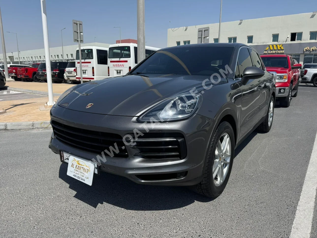 بورش  كيان  2019  اوتوماتيك  36,000 كم  6 سلندر  دفع رباعي  اس يو في  رمادي