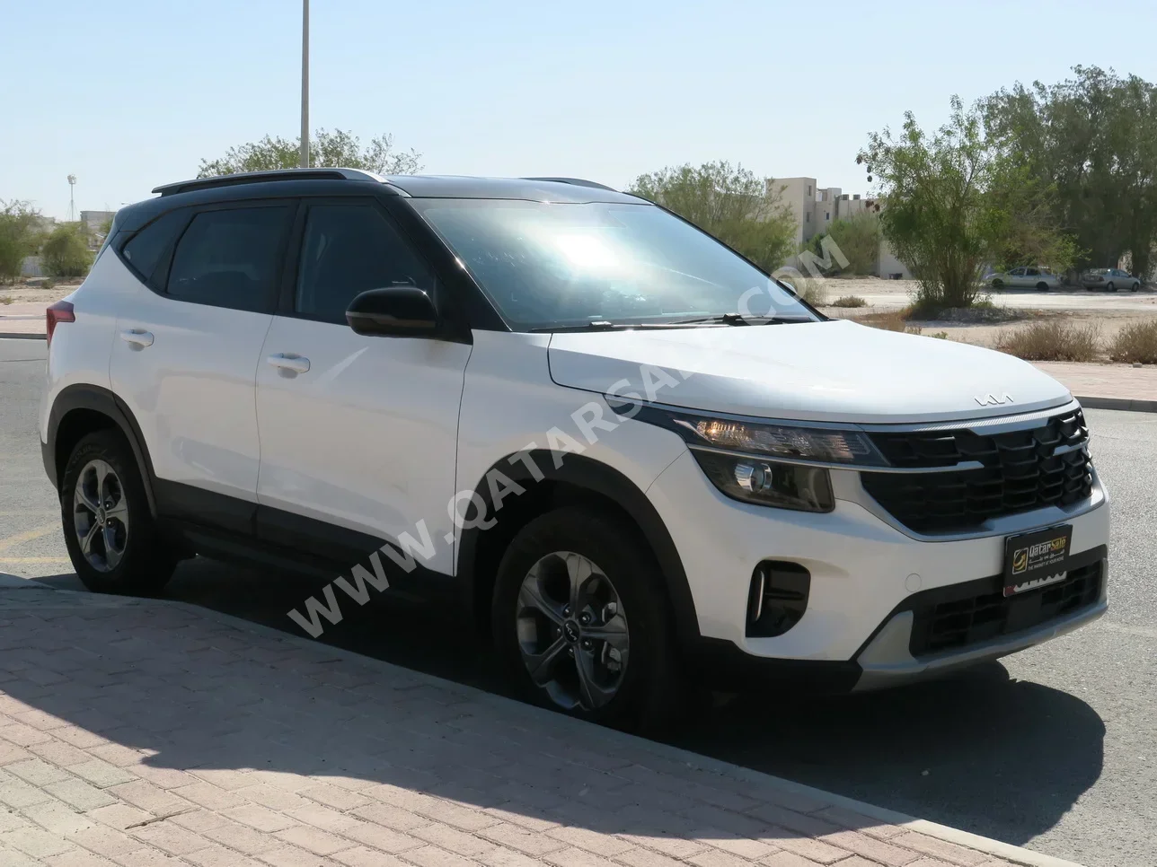 Kia  Seltos  2024  Automatic  24,000 Km  4 Cylinder  Front Wheel Drive (FWD)  SUV  White  With Warranty