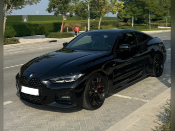 BMW  4-Series  420 I  2021  Automatic  92,000 Km  4 Cylinder  Rear Wheel Drive (RWD)  Coupe / Sport  Black  With Warranty