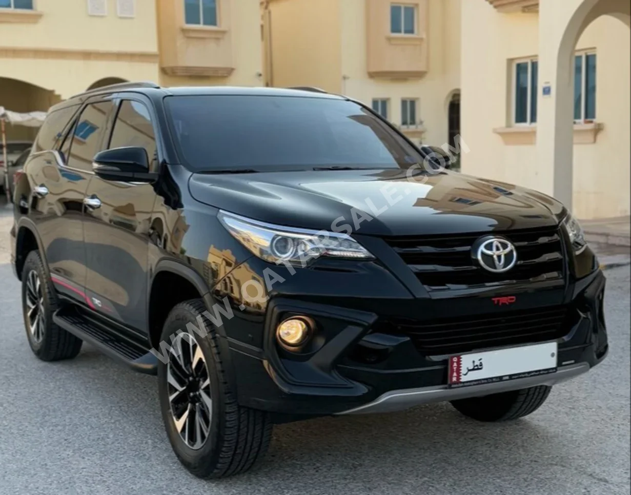 Toyota  Fortuner  TRD  2019  Automatic  46,000 Km  6 Cylinder  Four Wheel Drive (4WD)  SUV  Black