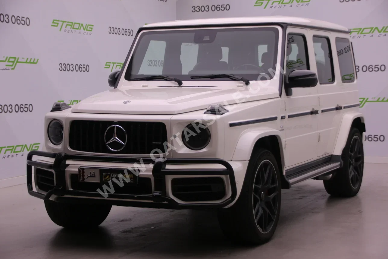 Mercedes-Benz  G-Class  63 AMG  2020  Automatic  131,000 Km  8 Cylinder  Four Wheel Drive (4WD)  SUV  White