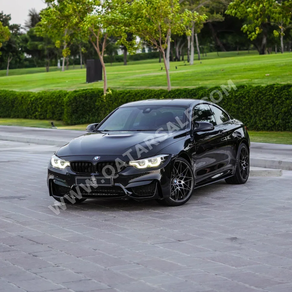 BMW  M-Series  4 Competition  2018  Automatic  70,000 Km  6 Cylinder  Rear Wheel Drive (RWD)  Sedan  Black  With Warranty