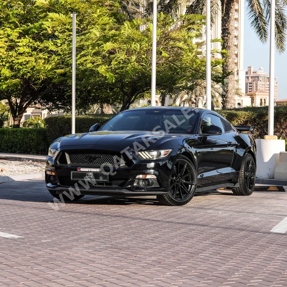 Ford  Mustang  GT  2018  Automatic  68,000 Km  8 Cylinder  Rear Wheel Drive (RWD)  Coupe / Sport  Black  With Warranty