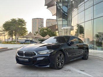 BMW  8-Series  840 i  2020  Automatic  77,000 Km  6 Cylinder  Rear Wheel Drive (RWD)  Sedan  Black  With Warranty