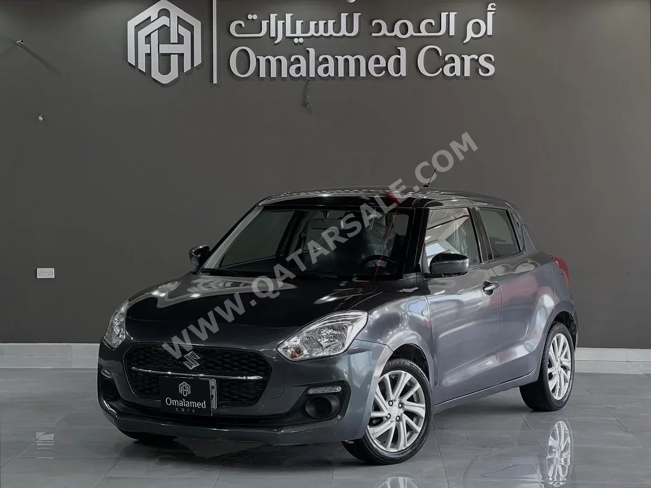 Suzuki  Swift  2022  Automatic  121,000 Km  4 Cylinder  Front Wheel Drive (FWD)  Hatchback  Gray