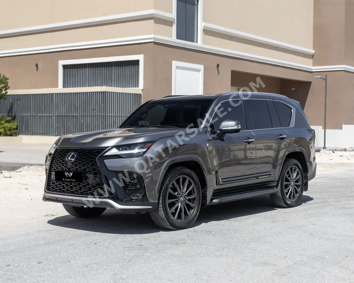 Lexus  LX  600 F Sport  2023  Automatic  54,000 Km  6 Cylinder  Four Wheel Drive (4WD)  SUV  Gray  With Warranty