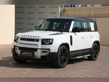 Land Rover  Defender  110 HSE  2024  Automatic  34,000 Km  6 Cylinder  Four Wheel Drive (4WD)  SUV  White  With Warranty