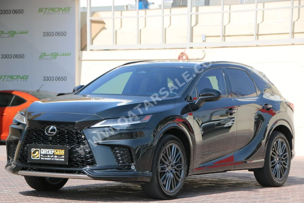 Lexus  RX  500h F SPORT  2024  Automatic  22,400 Km  4 Cylinder  Four Wheel Drive (4WD)  SUV  Black  With Warranty