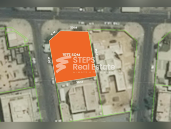 Lands For Sale in Al Wakrah  - Al Wakrah  -Area Size 1,077 Square Meter