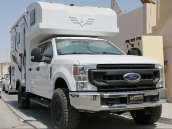 Caravan - 2020  - White  -Made in Qatar  - 30,000 Km