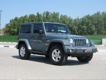 Jeep  Wrangler  Sahara  2015  Automatic  134,000 Km  6 Cylinder  Four Wheel Drive (4WD)  SUV  Gray